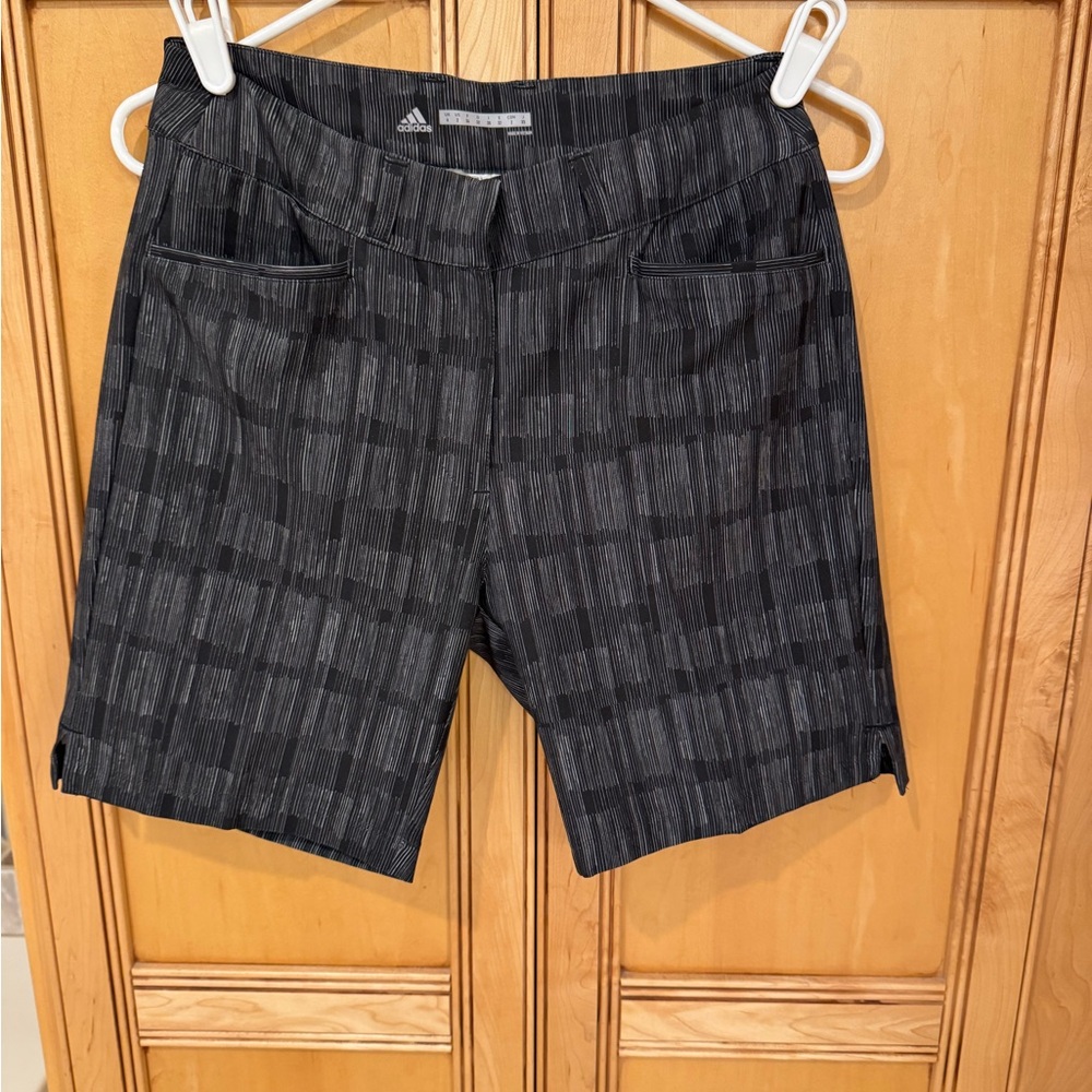 Adidas Black Bermuda Shorts Tailored Fit